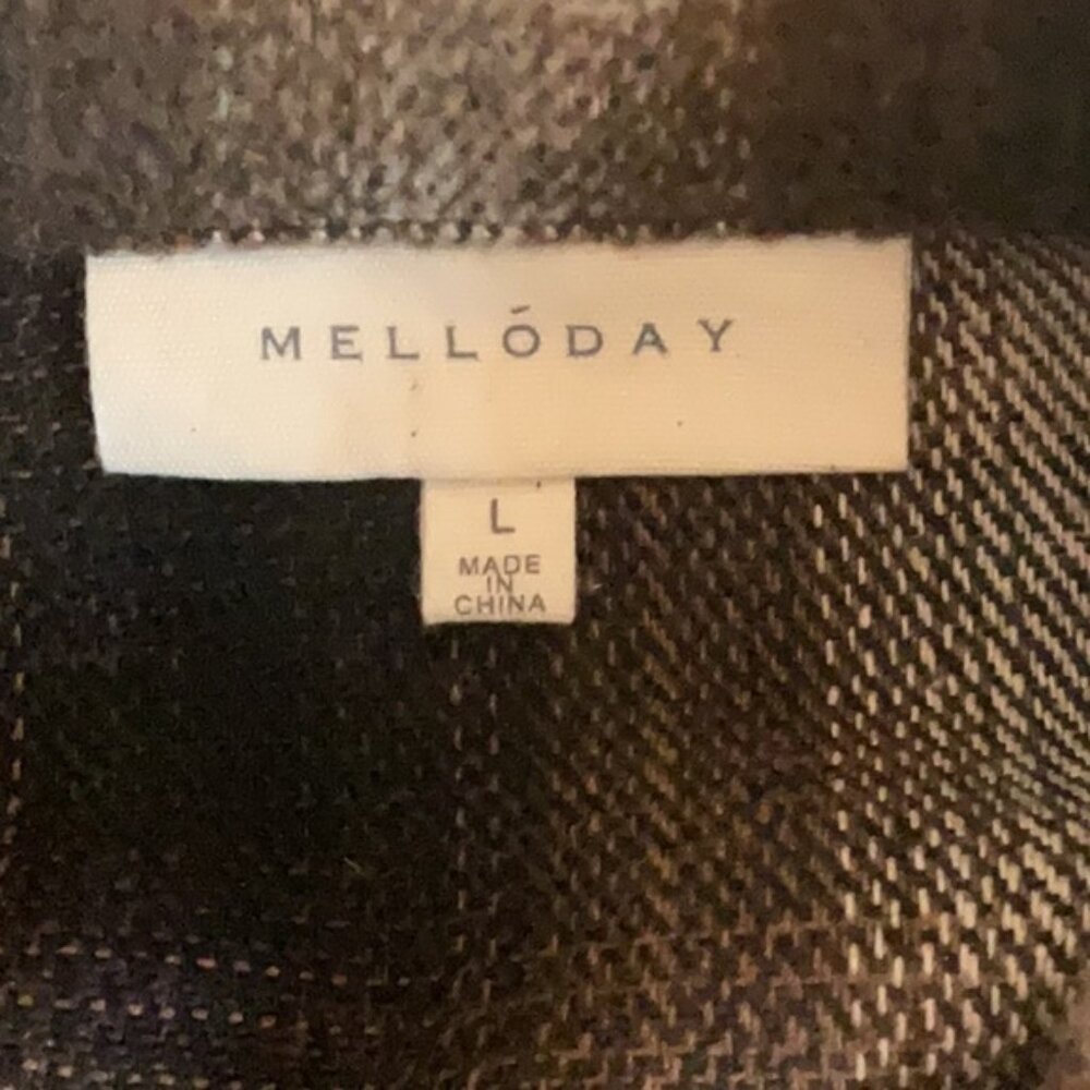 MELLODAY Flannel Vest - Picture 6 of 7
